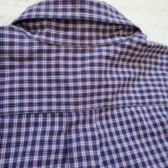 Ralph Lauren Button-Down Long Sleeve Checkered Shirt, Boys, Size 6 - Picture 4 of 8